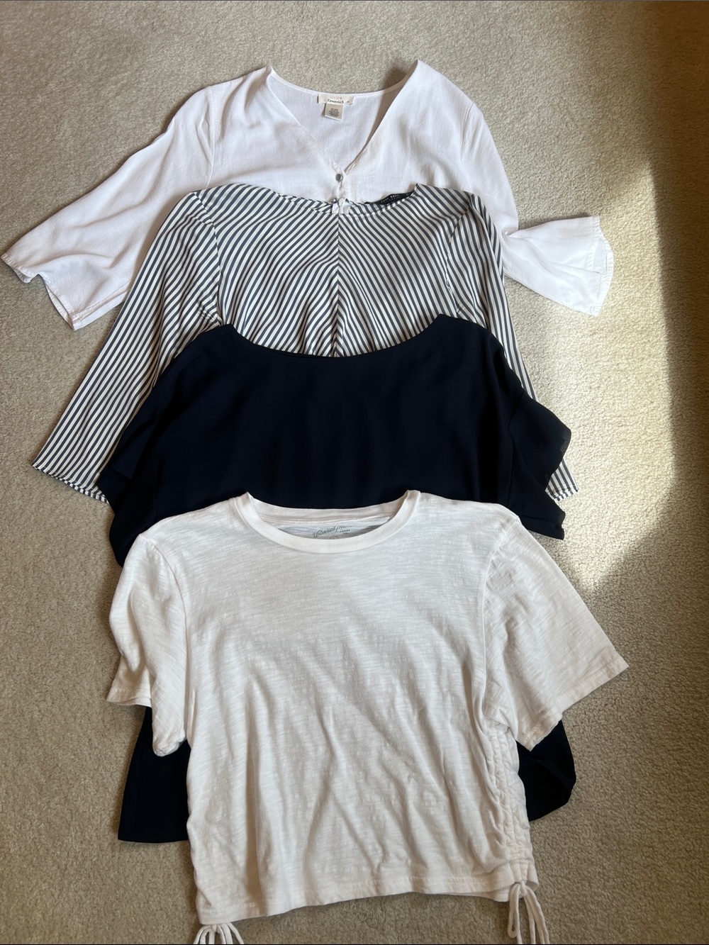 Four top bundle of very versatile pieces!